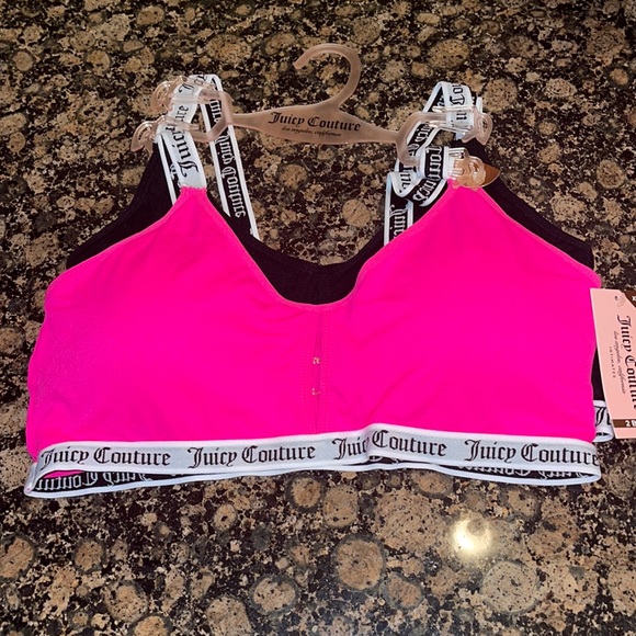 Juicy Couture Other - JUICY COUTURE 2PK SPORTS BRAS SIZE XL NEW
